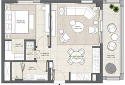 1 bedroom apartment
